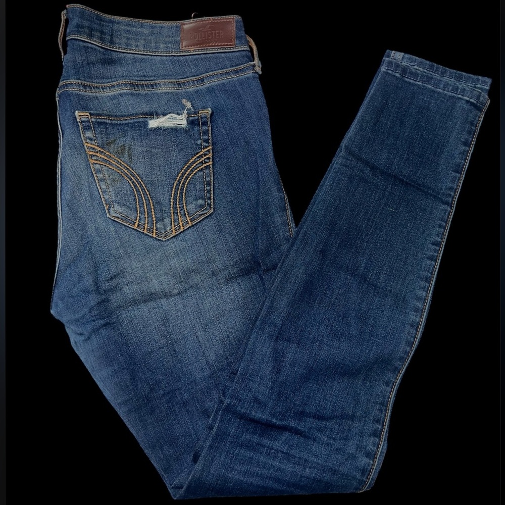 Hollister Co. Dark wash skinny jeans